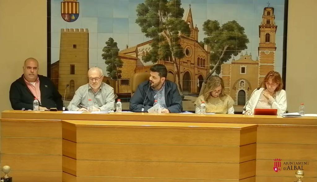 El Pleno de Albal aprueba el presupuesto anual de 2024